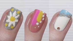 38 Abstract Nail Art For Short Nails