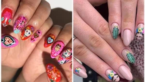 35 Birthday Nail Designs With Mini Crowns For Glam