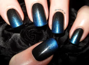 34 Elegant Blue Gradient Nail Design Trends