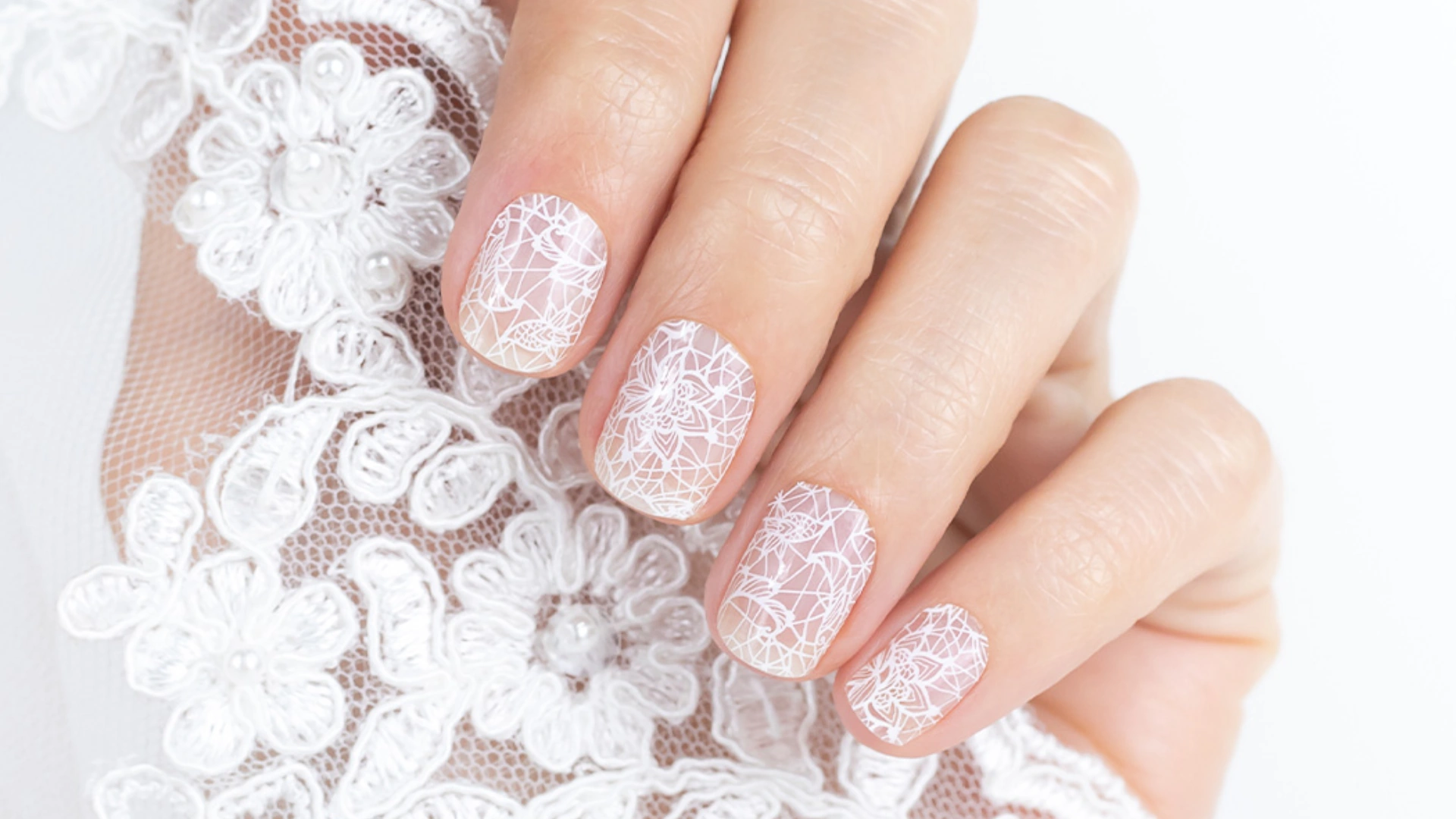 Boho Layered Rose Nails Collection