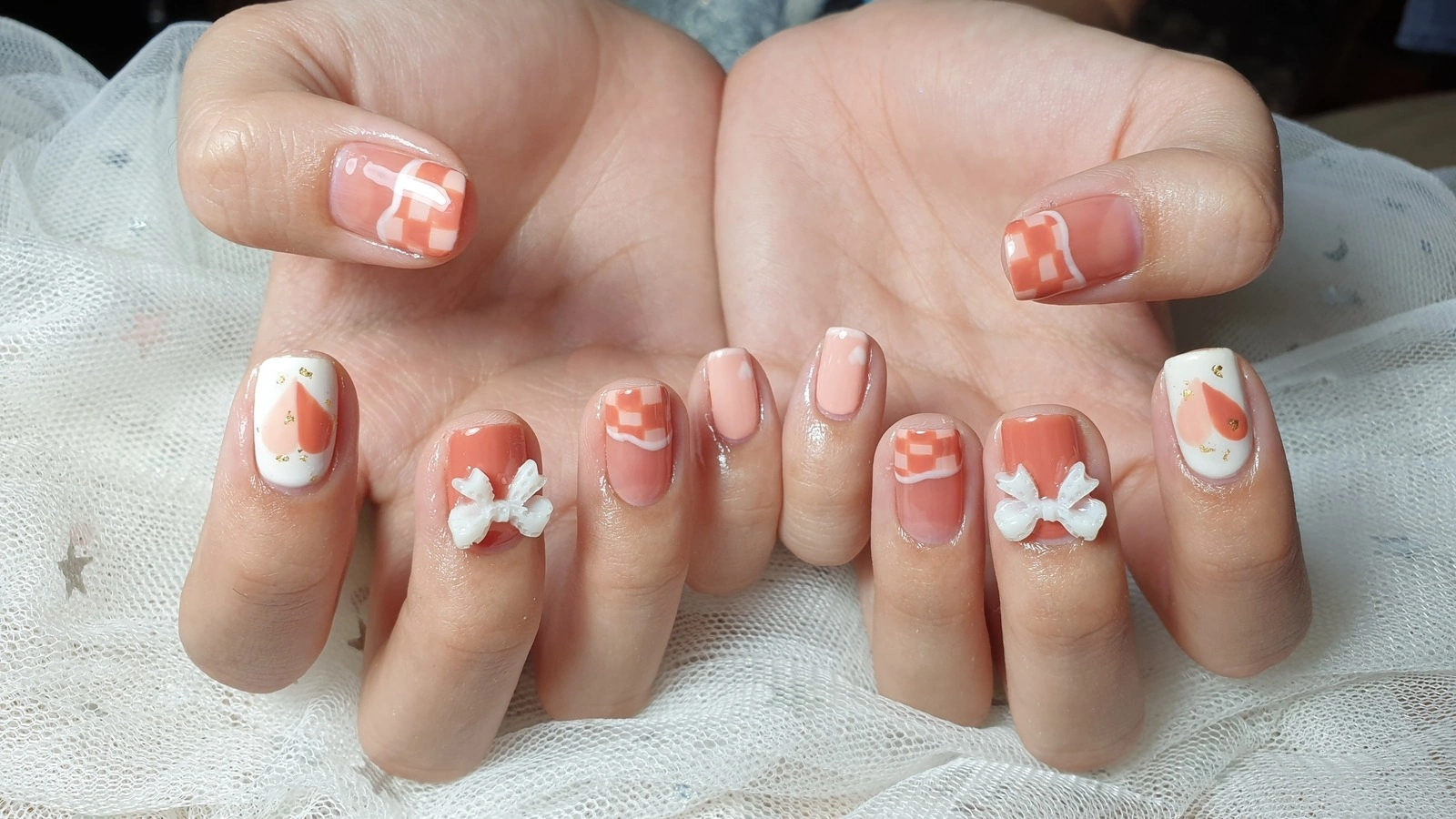 23 Charming Bow Nail Design Unleashes Sweet Flair
