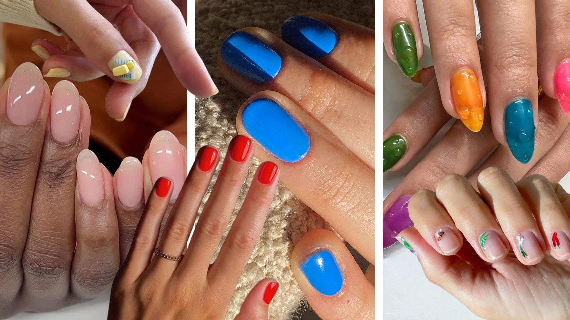 35 Stunning Bright Nail Designs 2025 Trend: Add Glitz
