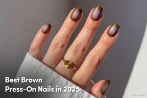 27 Velvet Glow Brown Nail Glossy Finish 2025