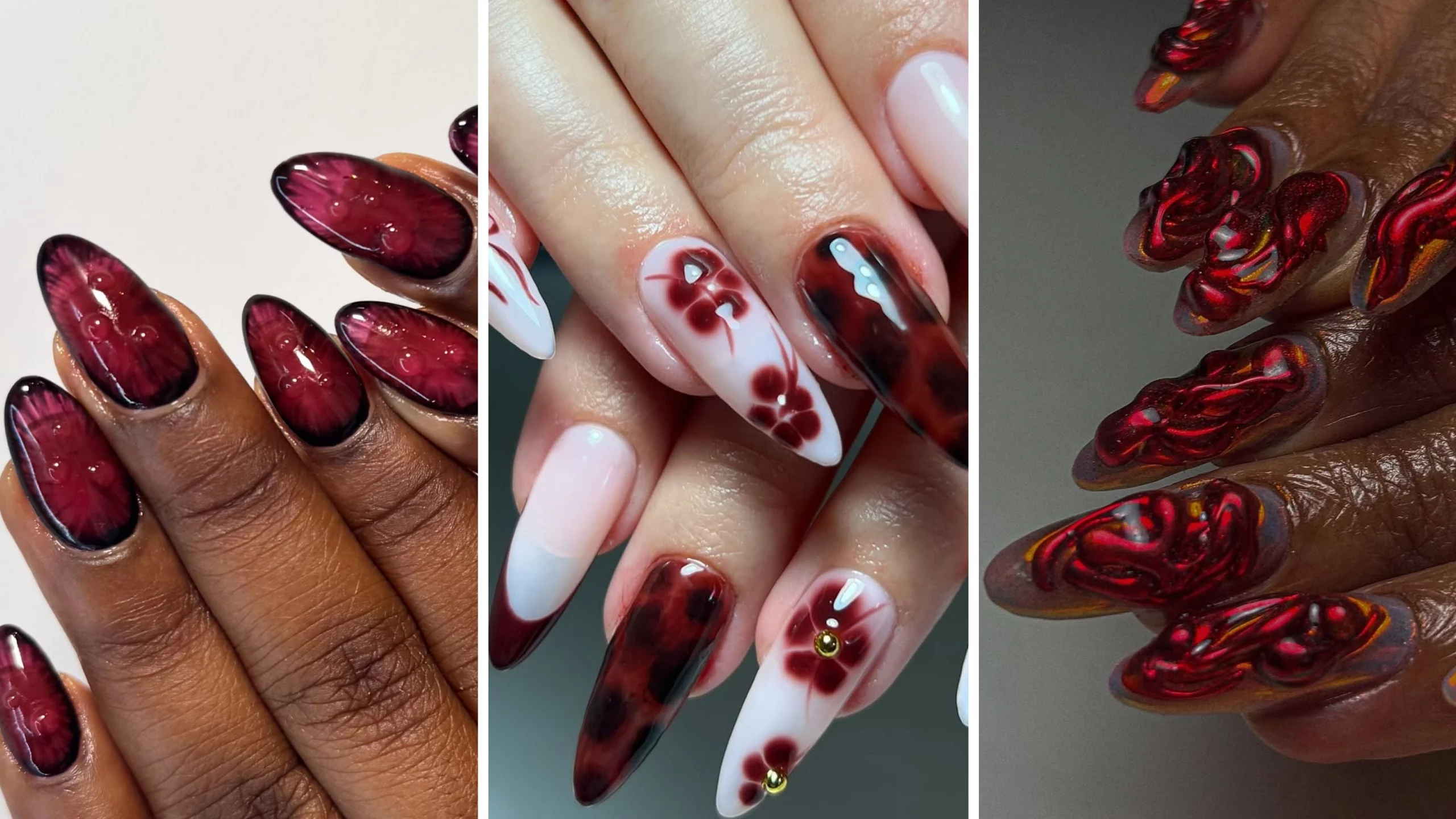 49 Burgundy 2025 Nail Art Ideas