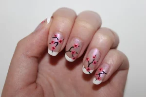 36 Tips For Stunning Cherry Blossom Nail Art