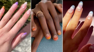 33 Fresh Cute Short Nail Designs Pastel Glitter 2025