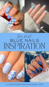 31 Dark Blue Nail Designs For 2025 Glam