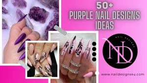 38 Elegant Dark Purple Nail Trend 2025