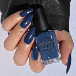 33 Deep Navy Nails Inspiration For Stylish Elegance