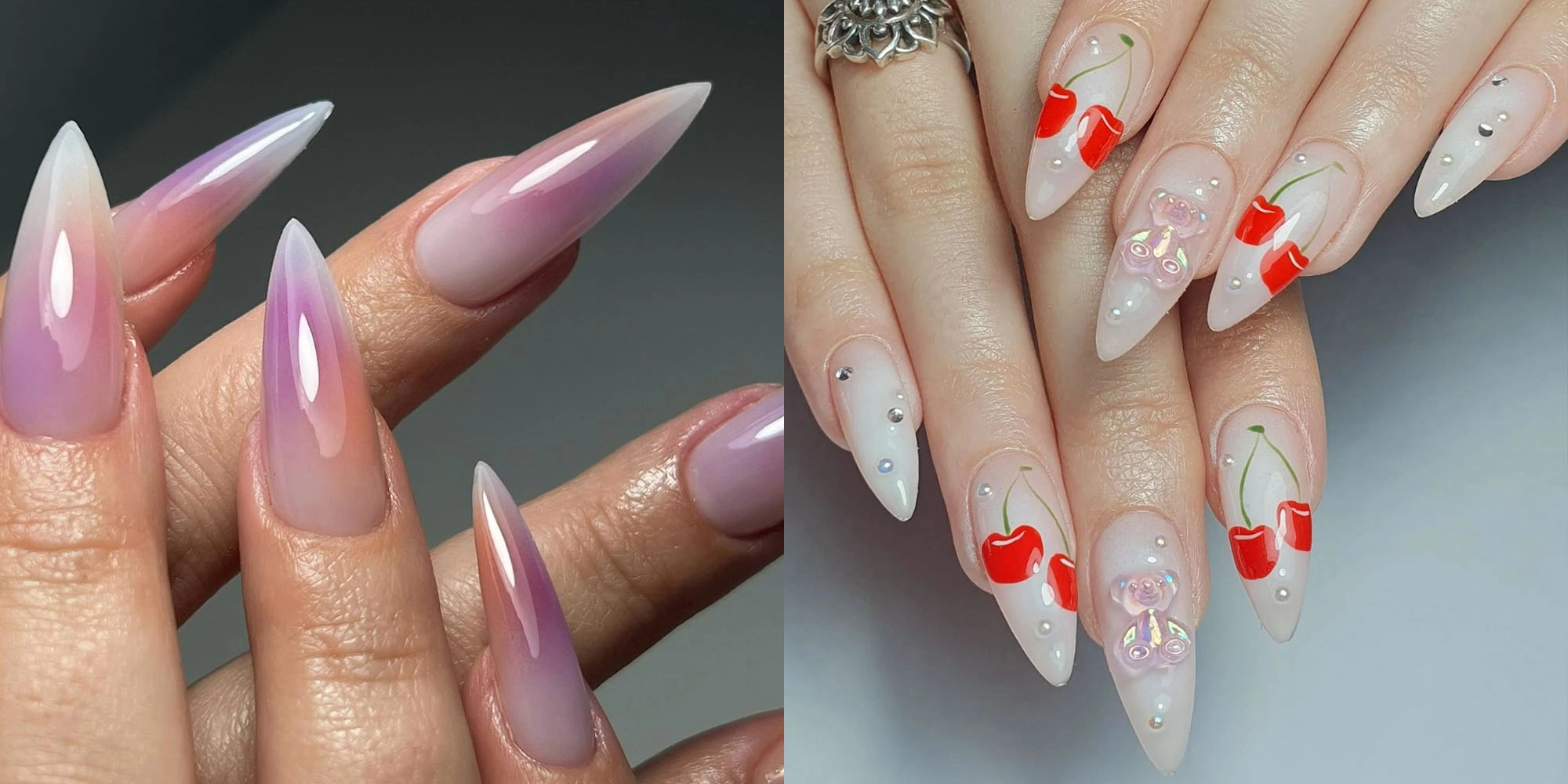 33 Bold Stiletto Nail Designs Unleash Night Now