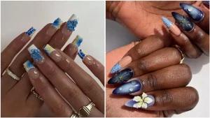 28 Electric Blue Nails Inspiration: 2024 Trends
