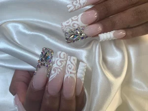 21 Elite Nail Designs: Elegant 3D Embellishment Nails