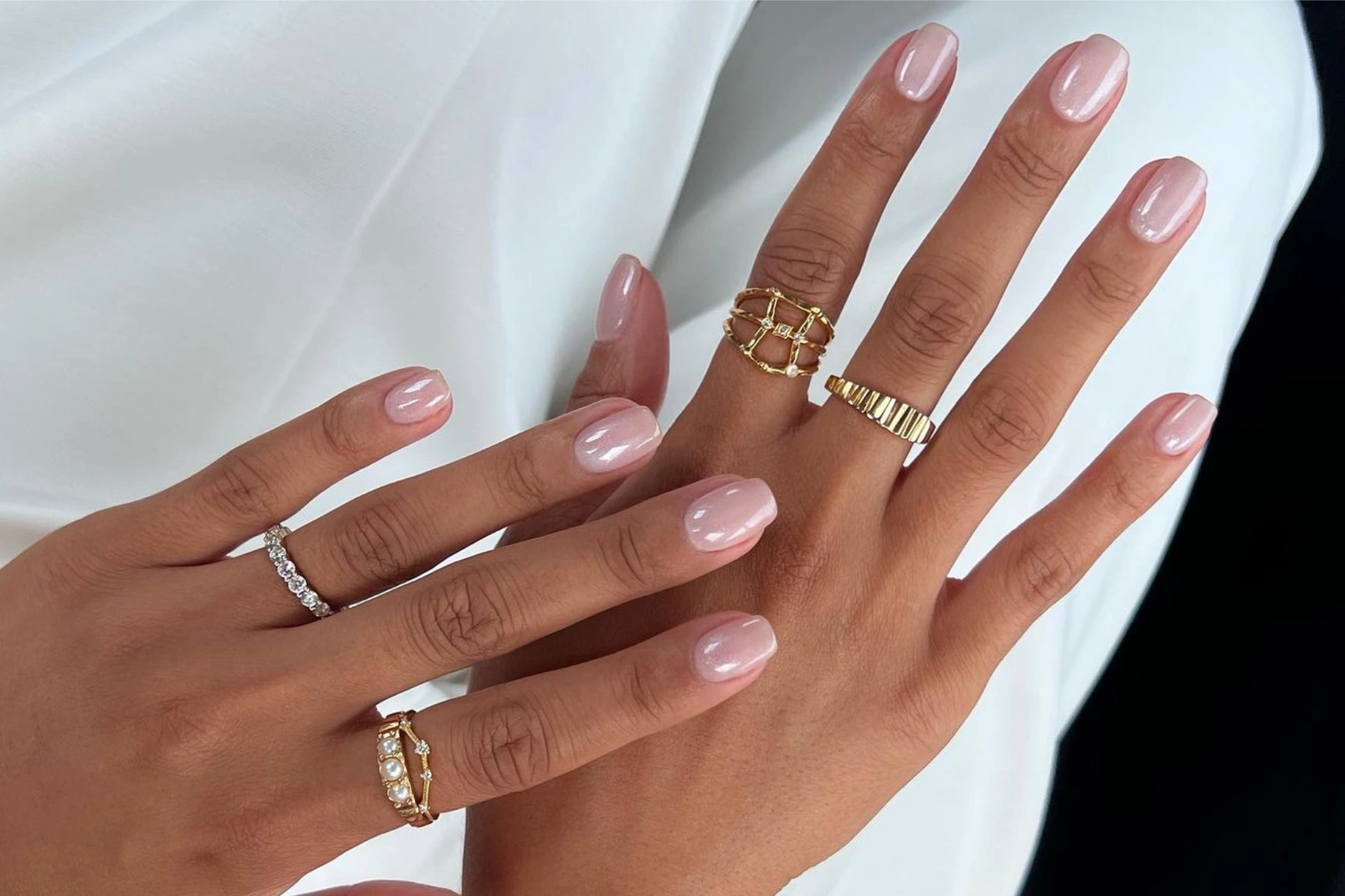 30 Radiant Clean Nail Styles For Your Daily Glow