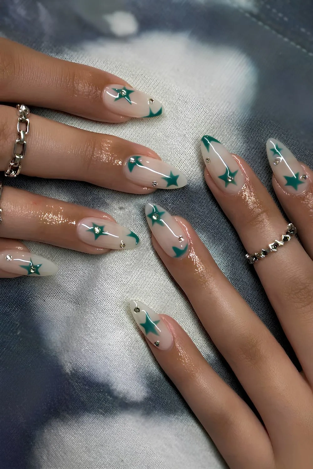 Emerald Green Nail Designs