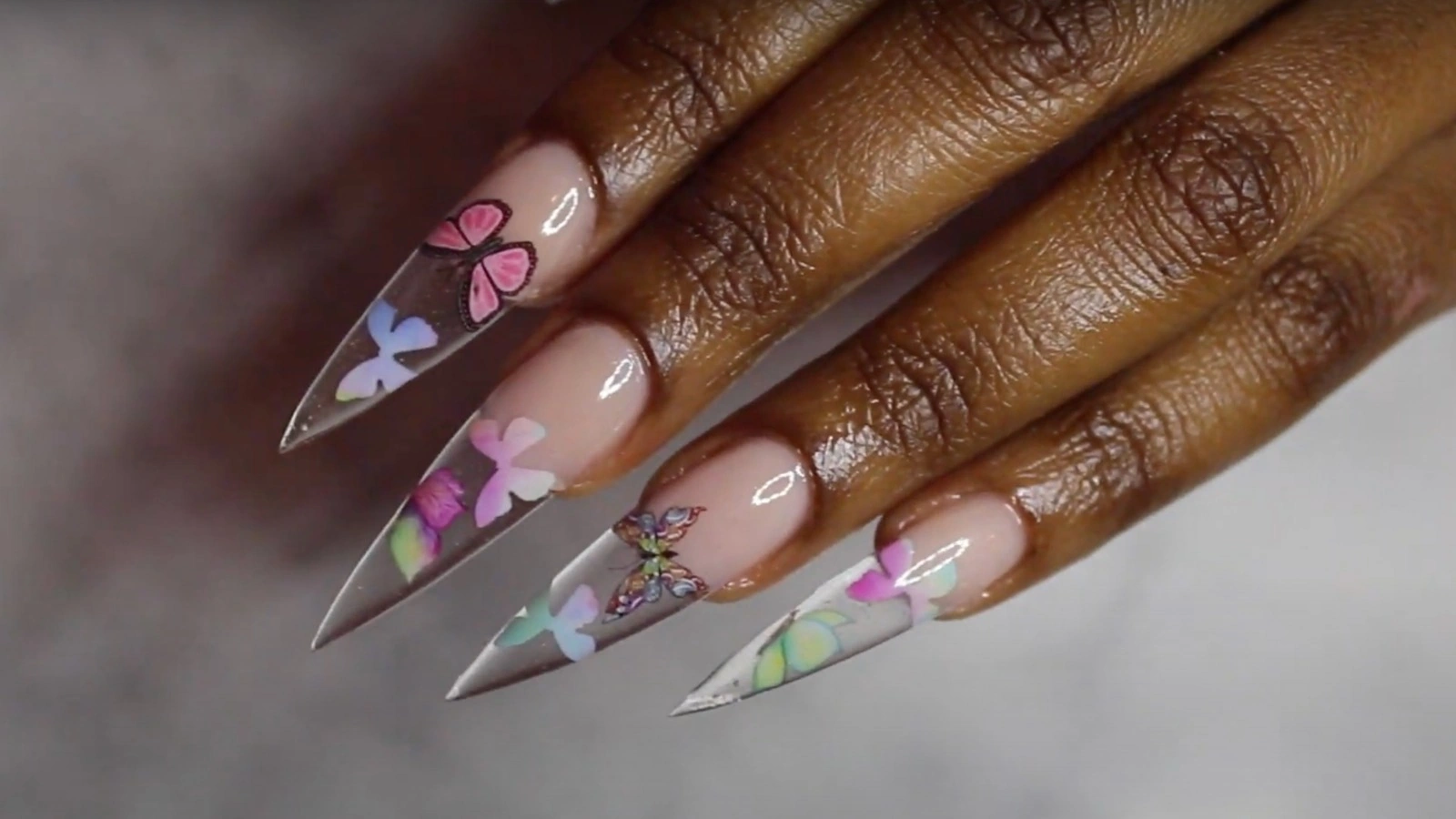 25 Radiant Flamingo Feather Nails 2025 Bright Trend