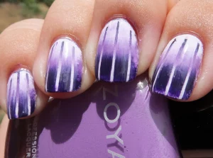 7 Chic Flat Gradient Nail Style For Easy Glam