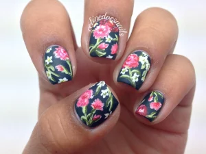 34 Ultimate Floral Pattern Nail Designs