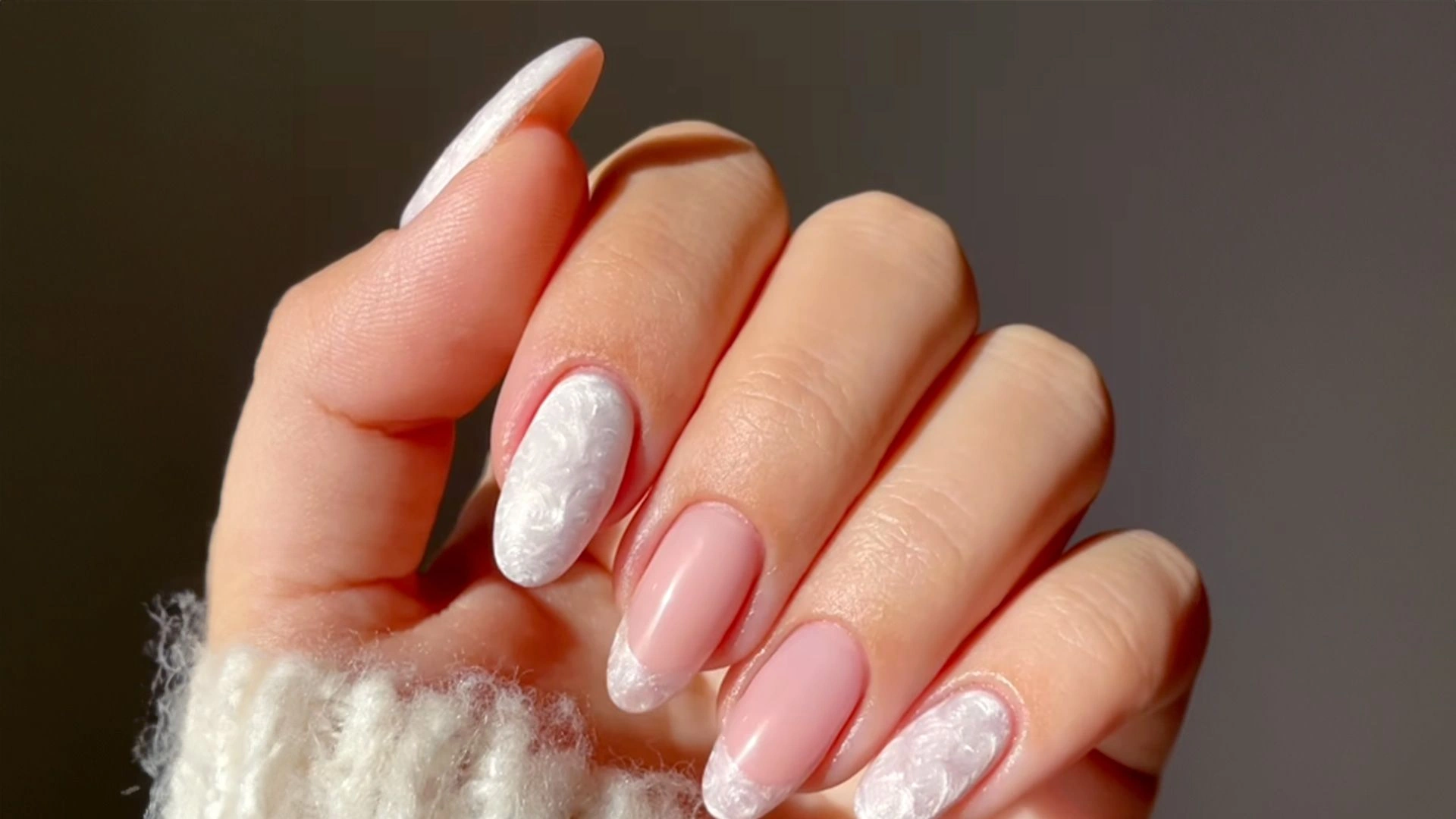 35 Elegant French Tip Nails Sheer Pearl Glaze Glam