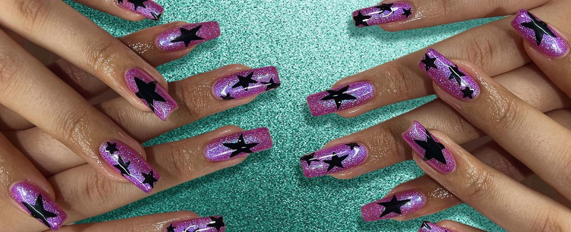 Gel Nail Designs 2025 Glitter