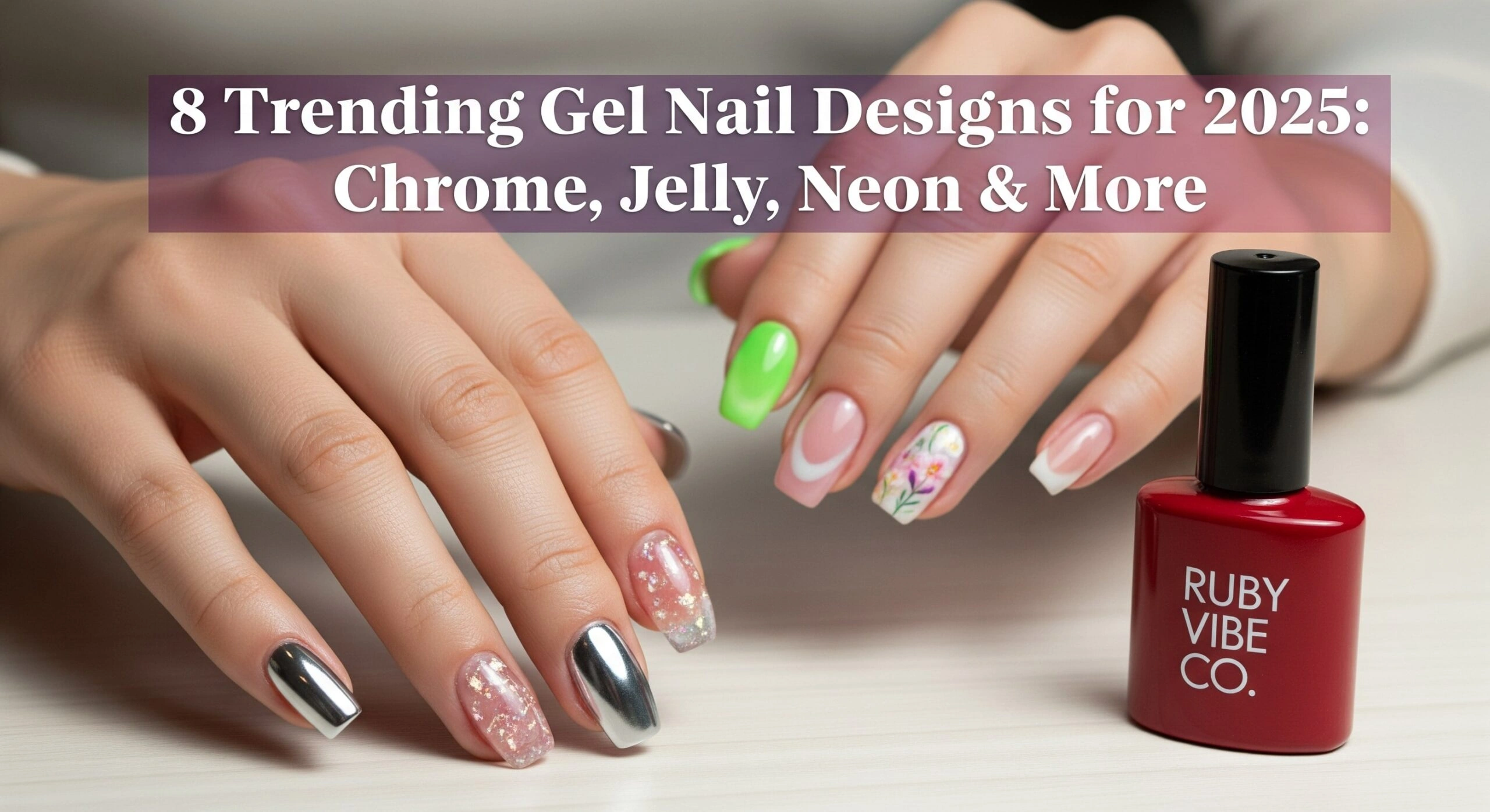 26 Stunning Gel X Nail Designs 2025 Glow: Shine Forever