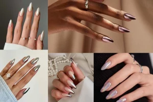 Elegant Geometric Almond Nail 2025 For Trendsetters