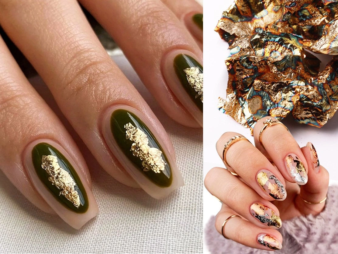 25 Radiant Gold Nail Designs Shine Bright Of Splendour
