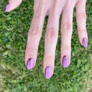 28 Chic Gradient Lilac Nails 2025 Look Trends
