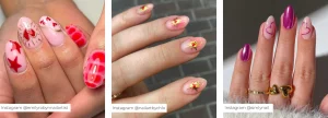 27 Chic Heart Nail Art Trend 2025