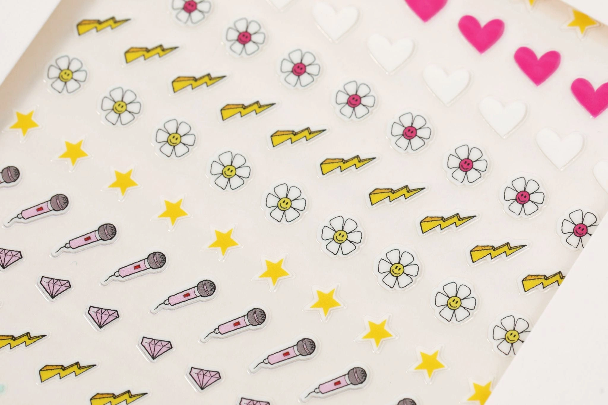 32 Sparkly Kids Fun Nail Stickers For Giggles