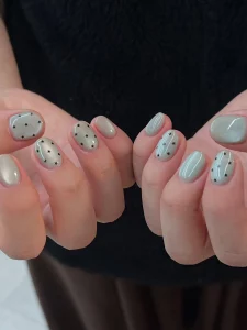 28 Radiant Korean Rain Effect Nails 2025 Spring Touch