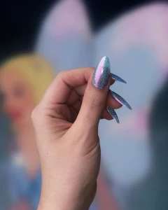 21 Stunning Light Blue Fairy Dust Nails To Shine