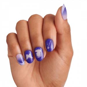 31 Maroon 3D Glow Nail Art Classic Appeal