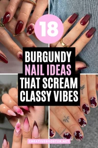 31 Trending Maroon Nail Designs For Every Style