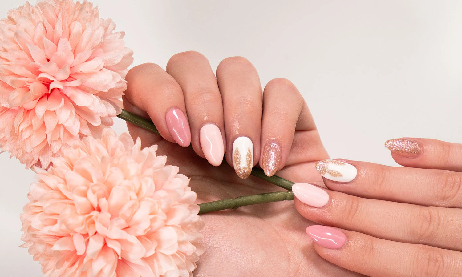 40 Elegant Marshmallow Pink Nail Art March The Colorful