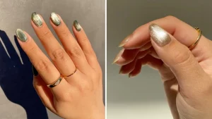 35 Stunning Midnight Nude Nails Velvet Texture Haven