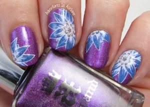 25 Chic Miniature Flower Nail Prints For Everyday Glam