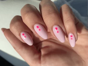 30 Graceful Minimal Pink Flare Nails Style Trend