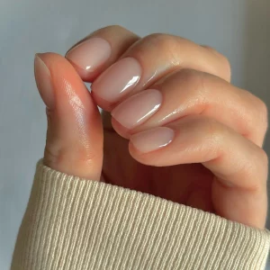 Minimal Simple Pink Nail Designs For Daily Chic