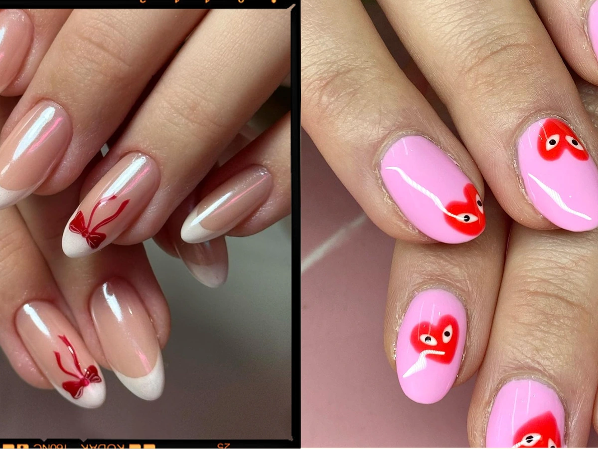 27 Elegant Minimalist Heart Nails 2025 For Love