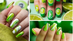 36 Timeless Minimalist Lime Green Nails