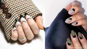10 Minimalist Monogram Black Nail Art: A Chic Guide