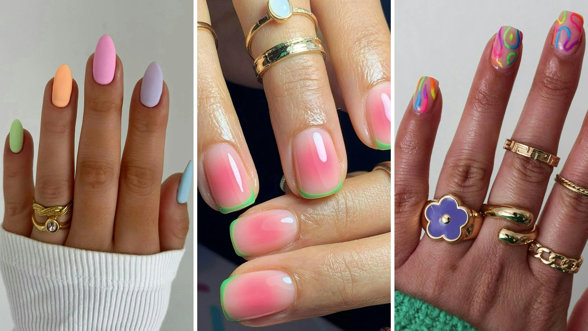 45 Vibrant Minimalist Spring Nail Colors Shine Bright
