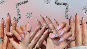 25 Minimalistic Chrome Fingertip Nails Guide