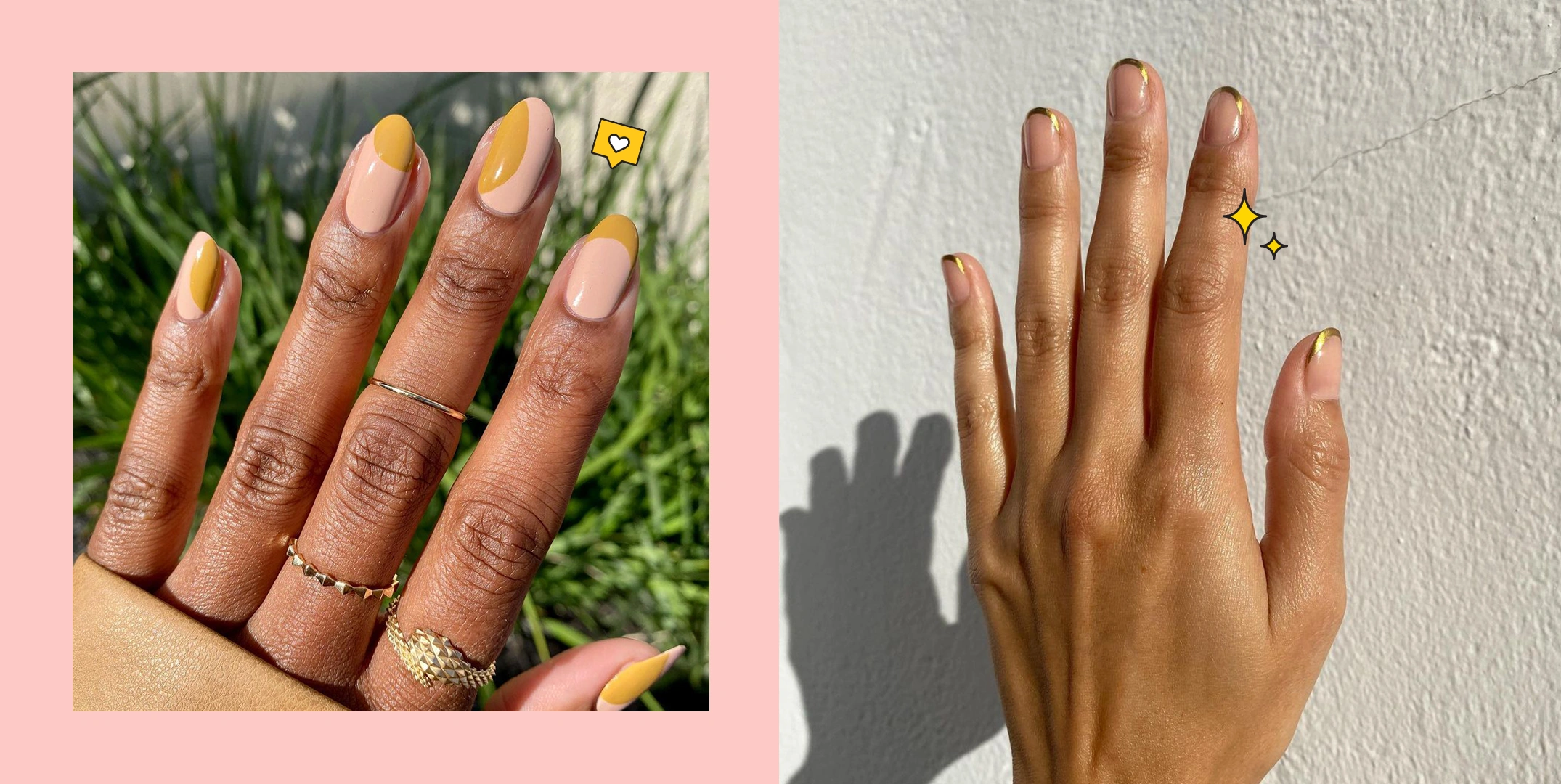 41 Elegant Minimalistic Motif Nail Style Serenity