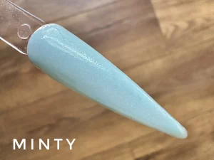 53 Elegant Minty Fresh Nail Dip Delight