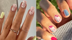 34 Elegant Motif Nail Art Simple Refresh Your Look