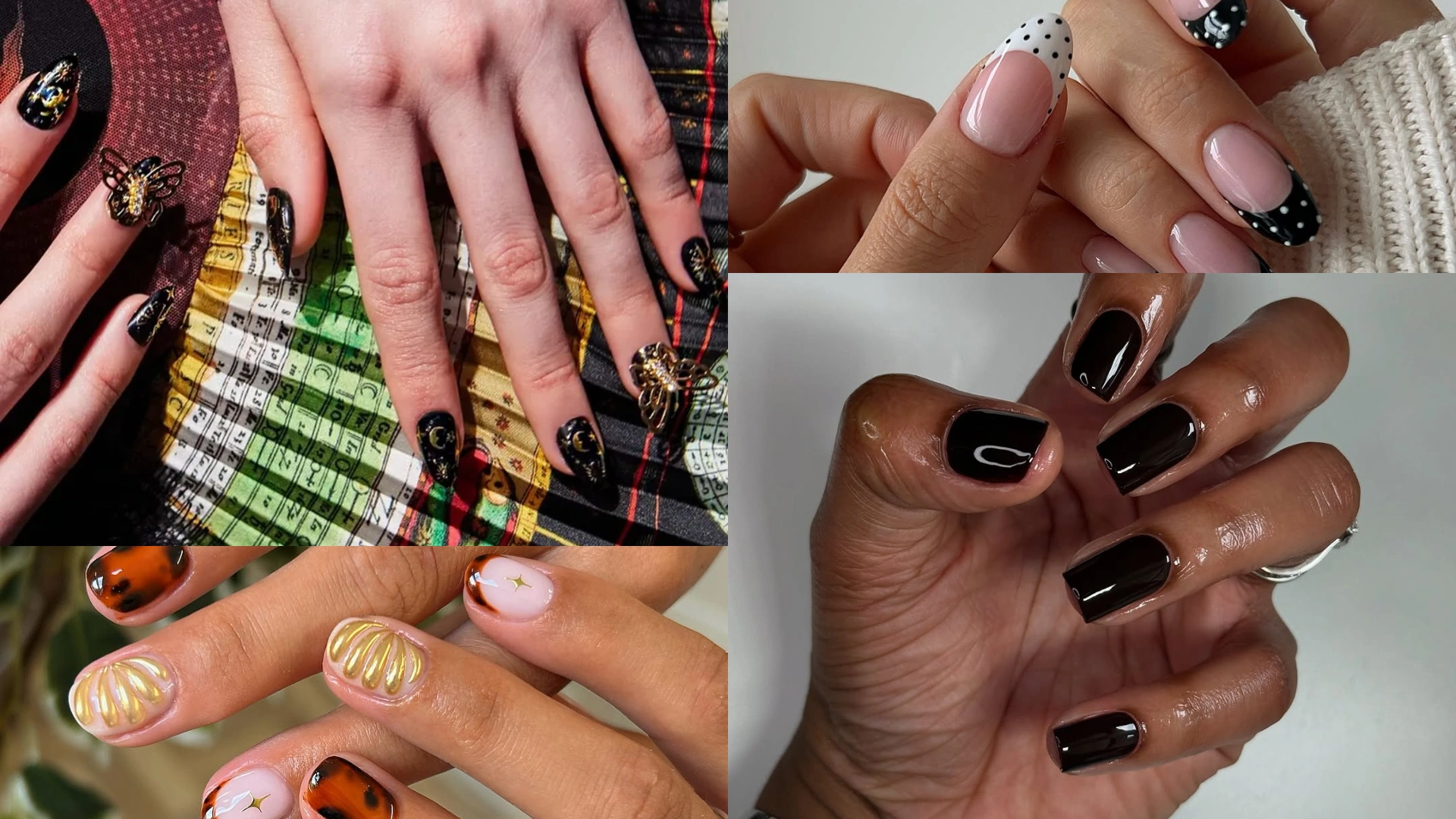 28 Bold Nail 2025 Autumn Trend Mastering Texture