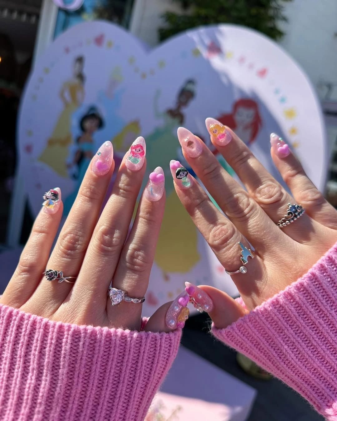Nail Art 2025 3D Silhouettes