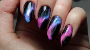 33 Stunning Nail Art Black Matte Trend 2025