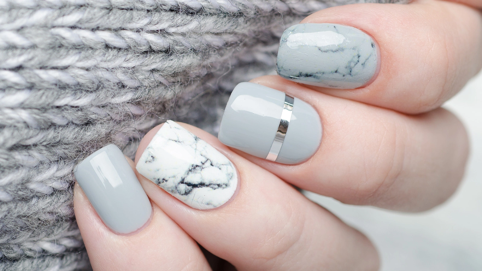 Nail Art Marble